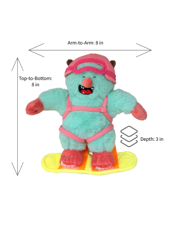 Yeti Stuffy | Kid's Snowboard And More | MDXONE