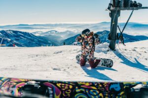 snow boarding